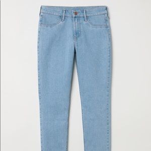 LIGHT BLUE ~Skinny Regular Ankle Jeans
